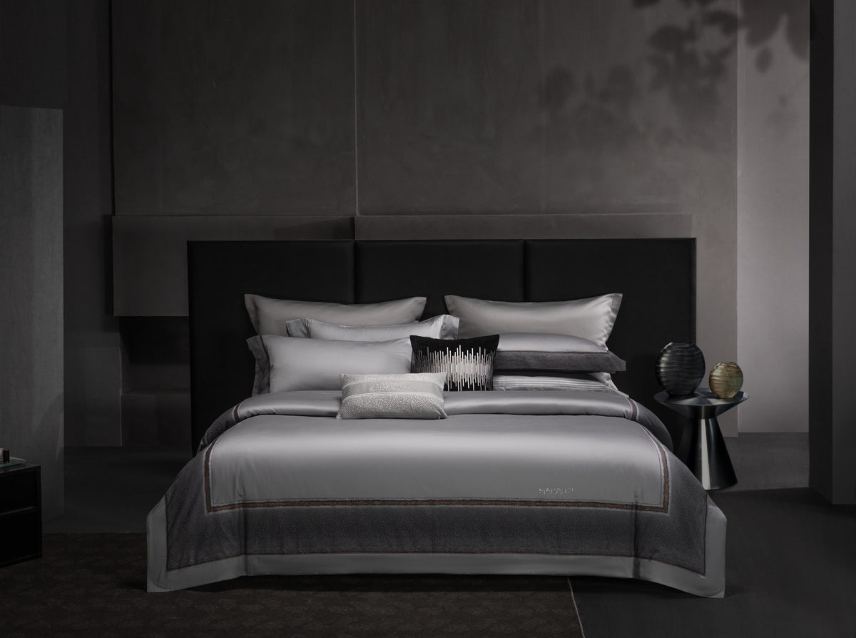 Kate Pima Cotton Bedding — Glacier Grey — view 2