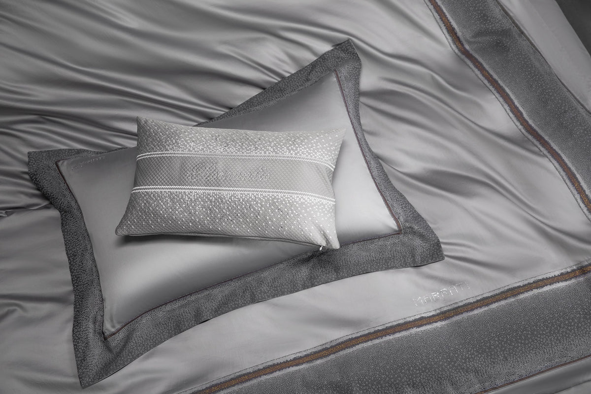 Kate Pima Cotton Bedding — Glacier Grey — view 7