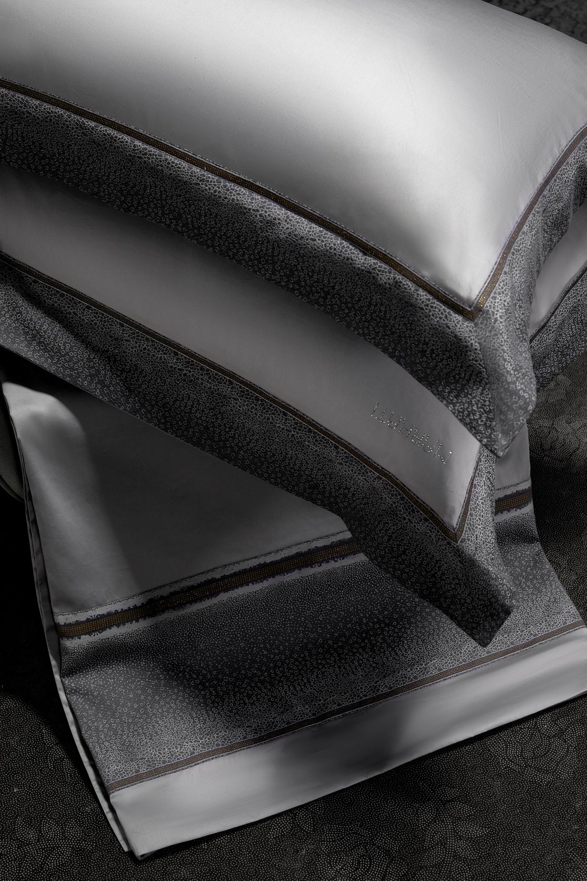 Kate Pima Cotton Bedding — Glacier Grey — view 10