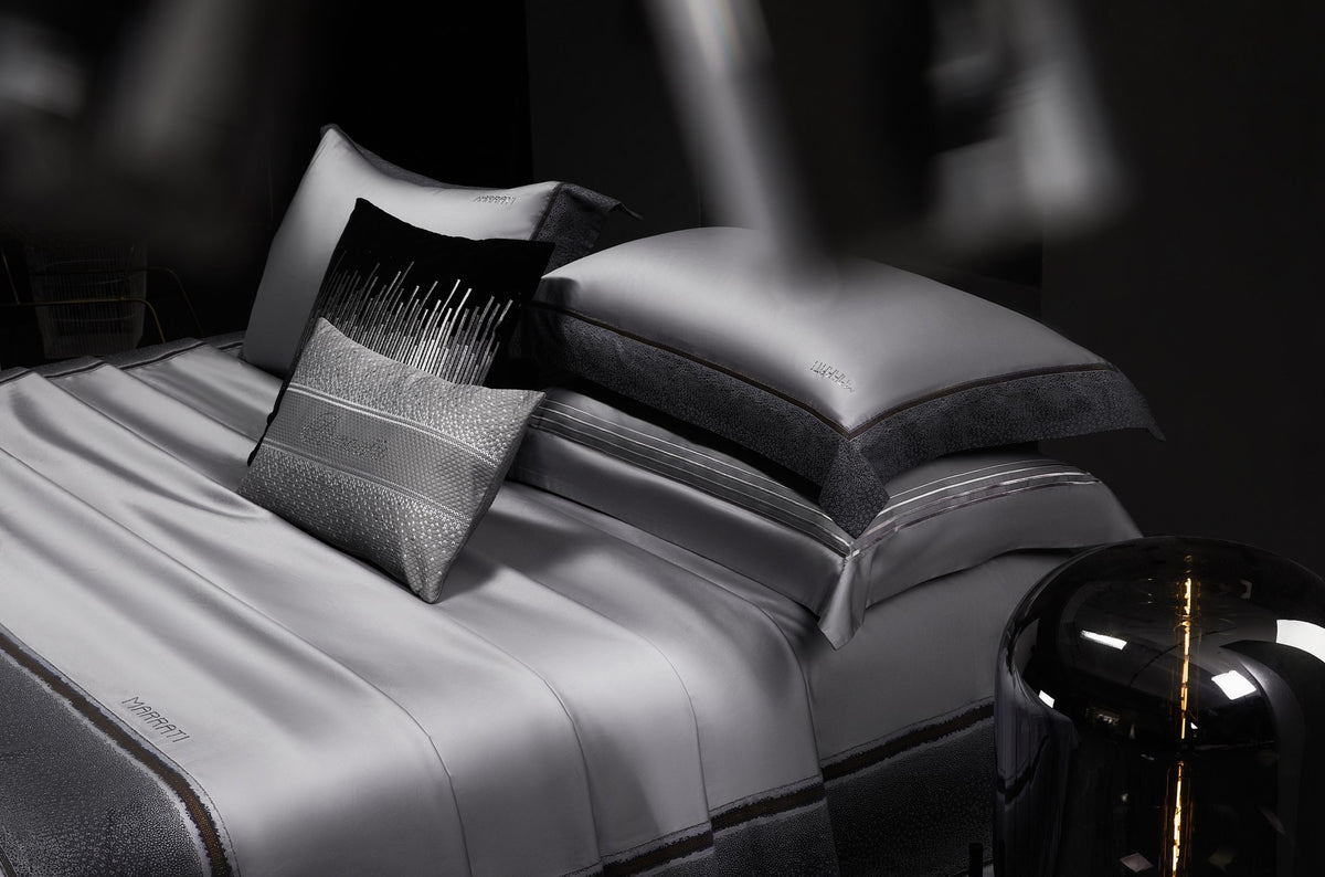 Kate Pima Cotton Bedding — Glacier Grey — view 12