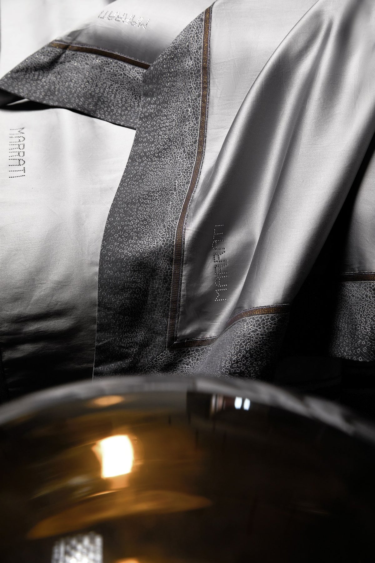 Kate Pima Cotton Bedding — Glacier Grey — view 16