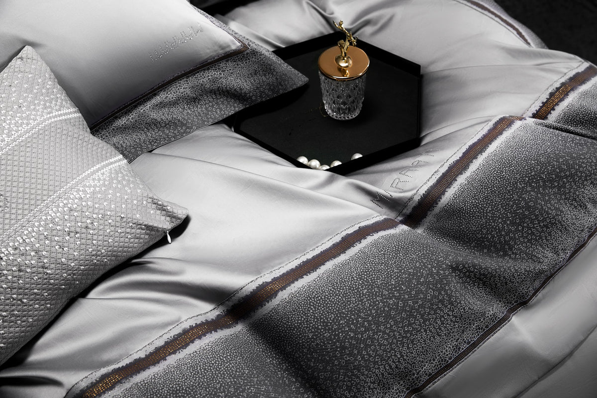 Kate Pima Cotton Bedding — Glacier Grey — view 17