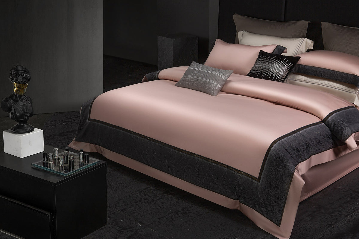 Kate Pima Cotton Bedding — Ice Plum Pink — view 25