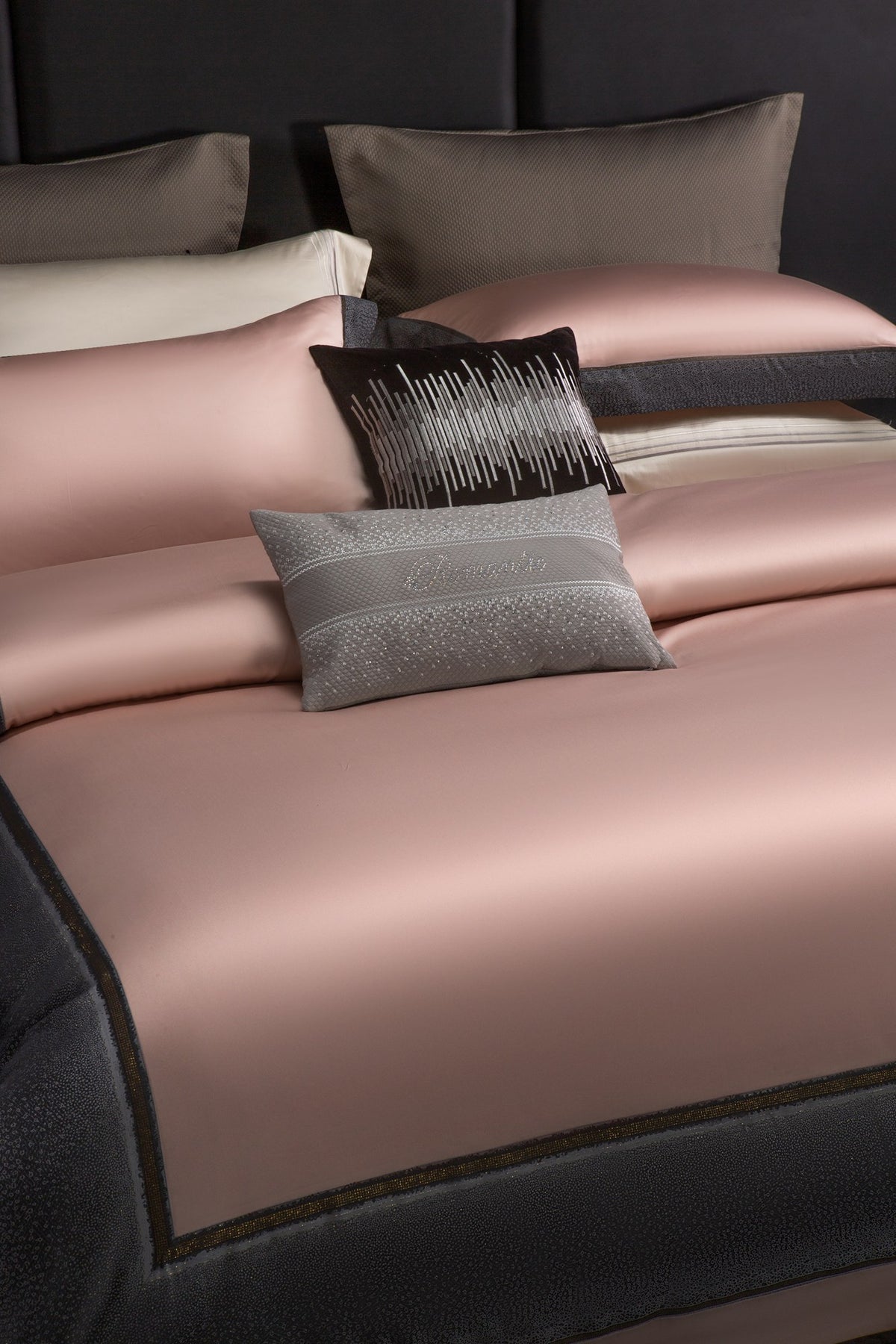 Kate Pima Cotton Bedding — Ice Plum Pink — view 26