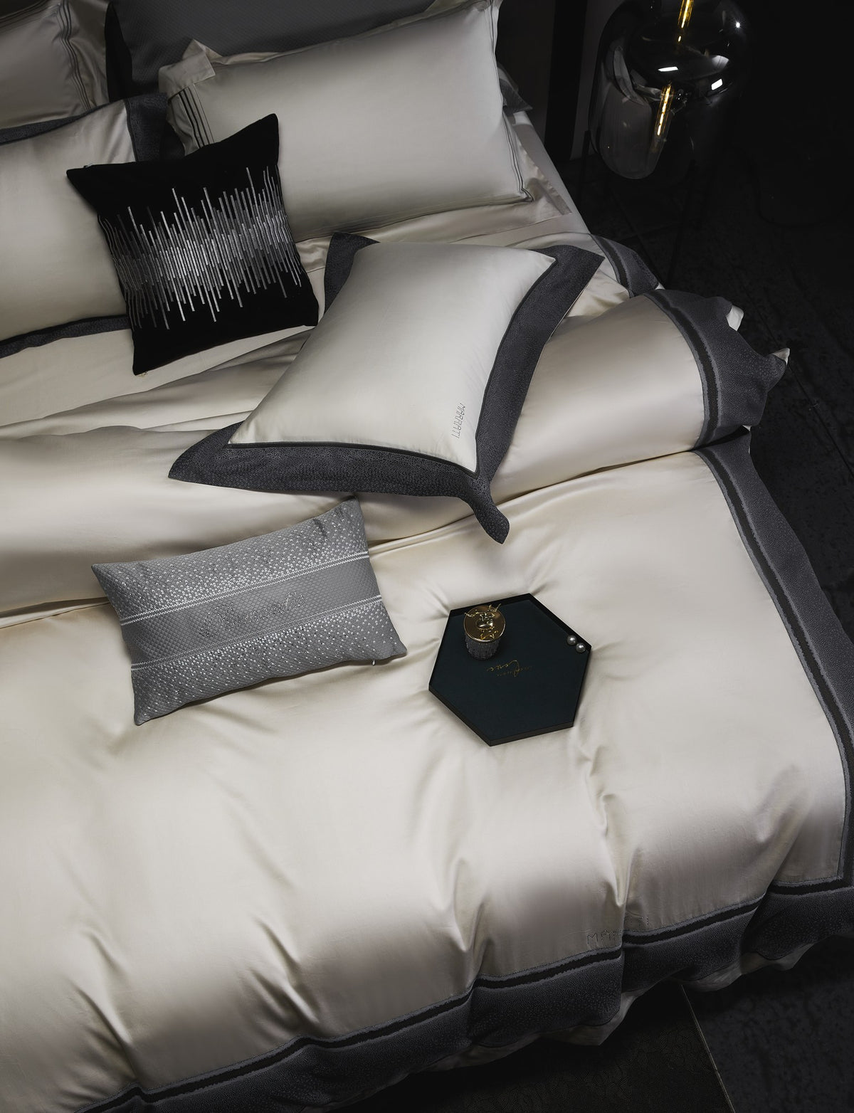 Kate Pima Cotton Bedding — Milk White — view 46