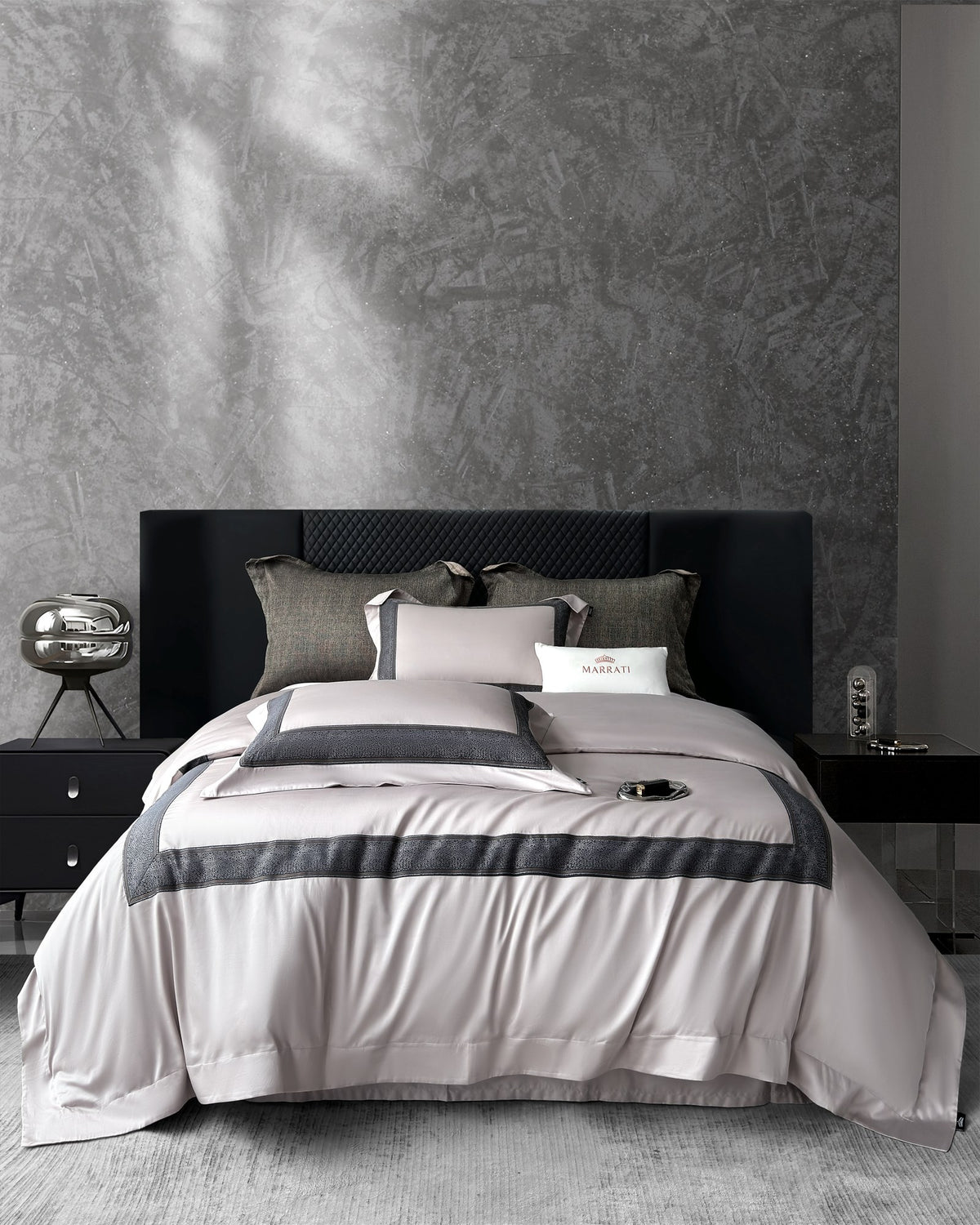 Champs Pima Cotton Bedding — Wisteria Pink — view 17