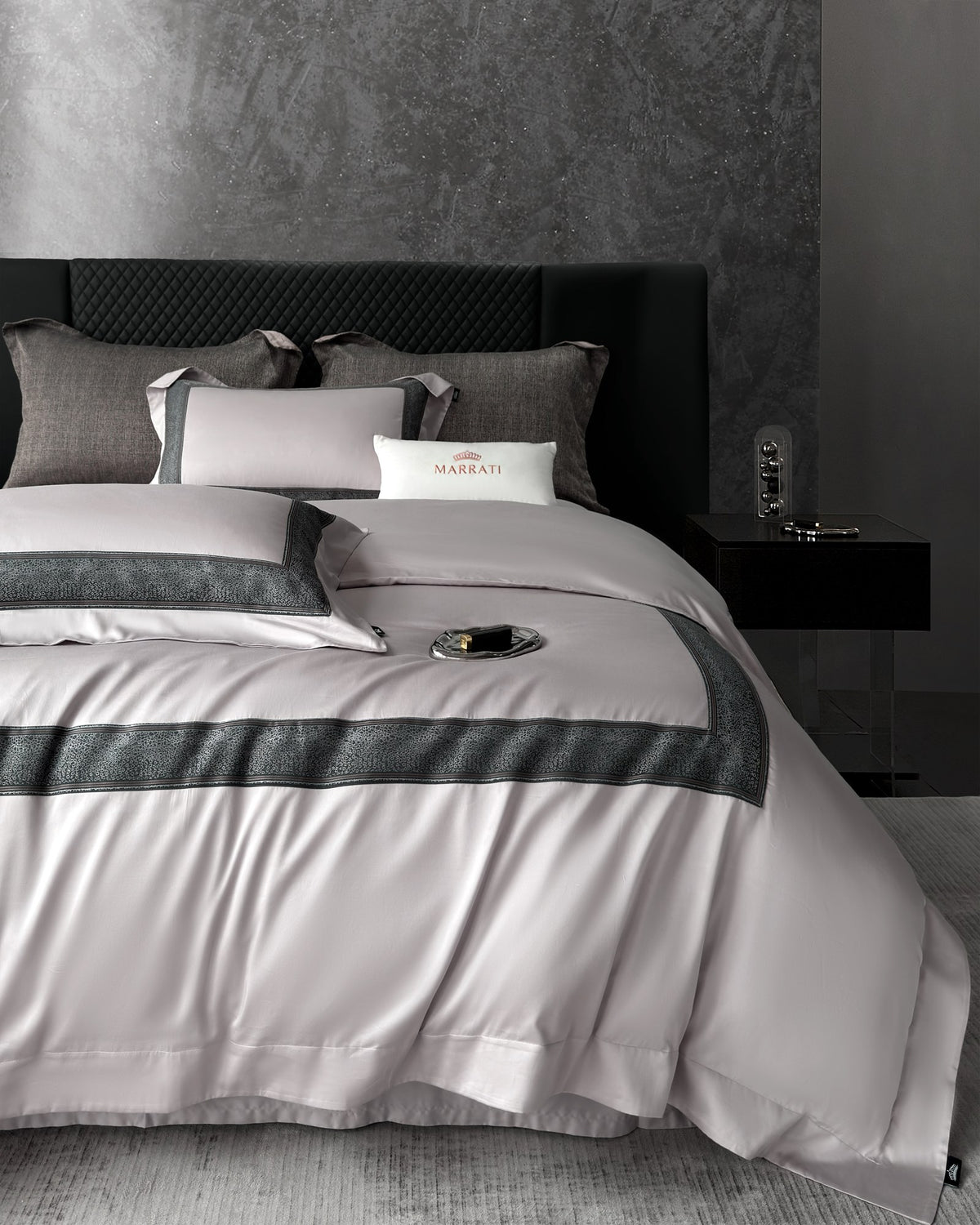 Champs Pima Cotton Bedding — Wisteria Pink — view 18