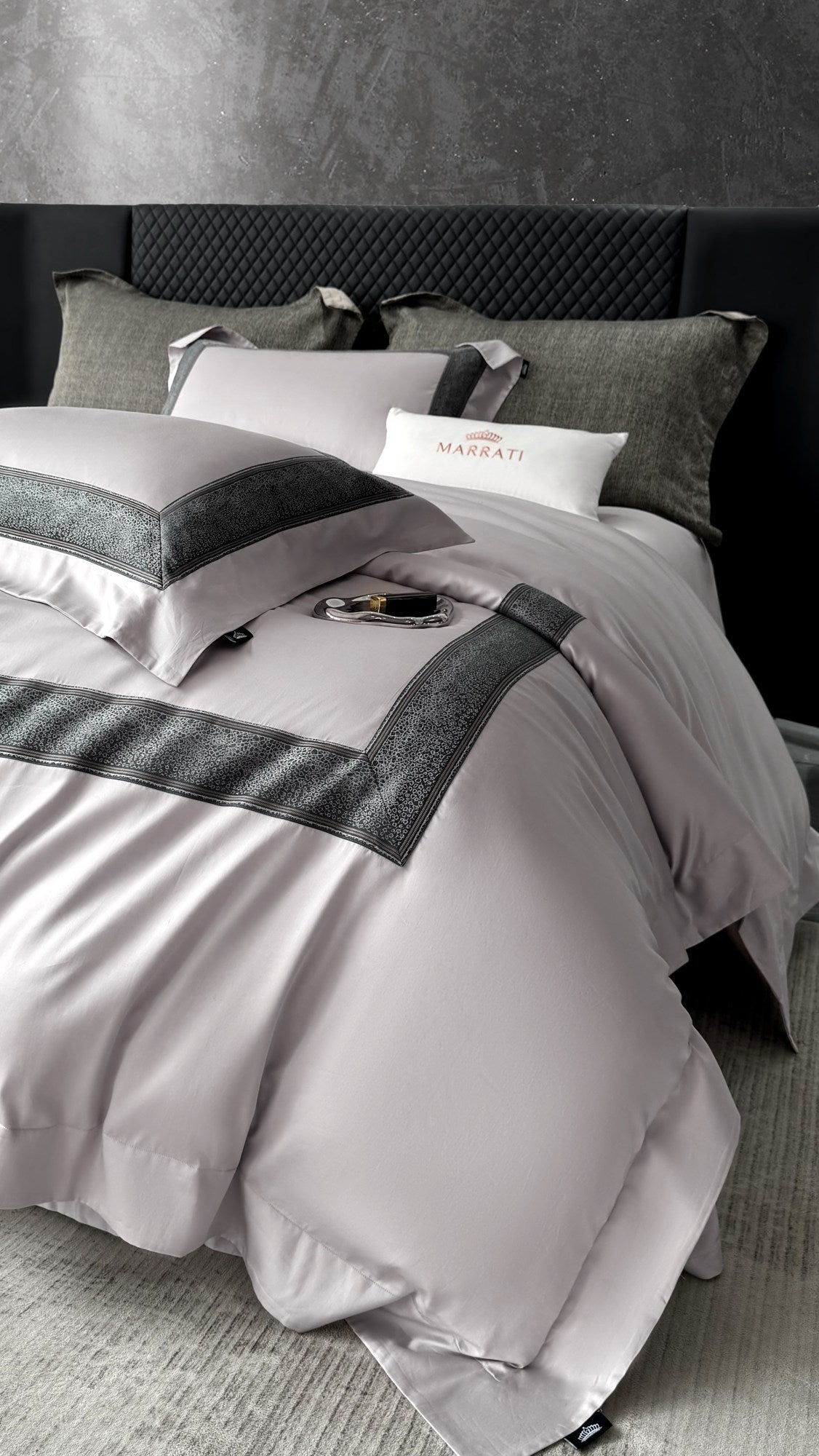 Champs Pima Cotton Bedding — Wisteria Pink — view 19
