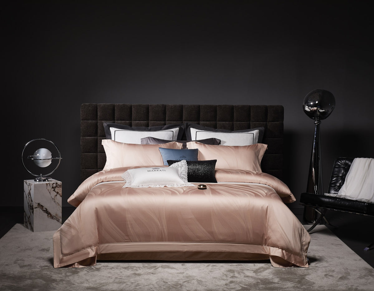 Hazel Bedding — Millennial Pink — view 2