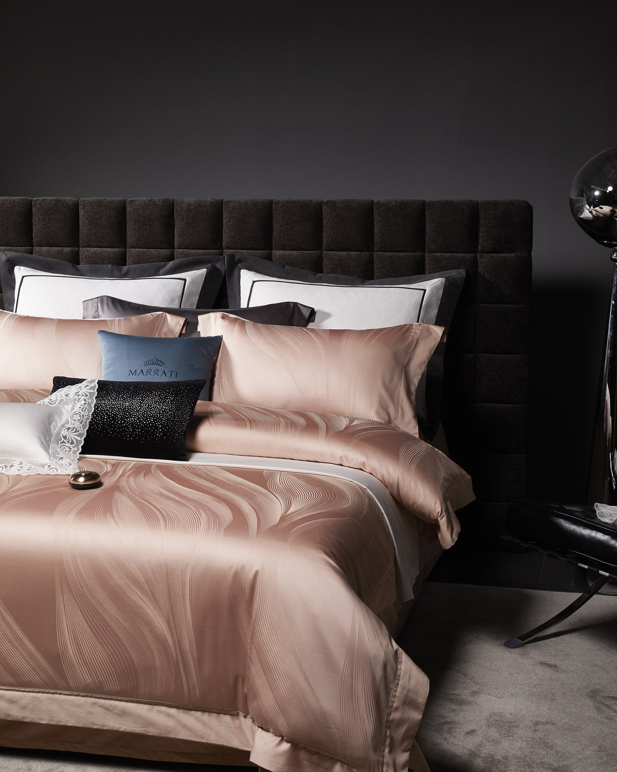 Hazel Bedding — Millennial Pink — view 3