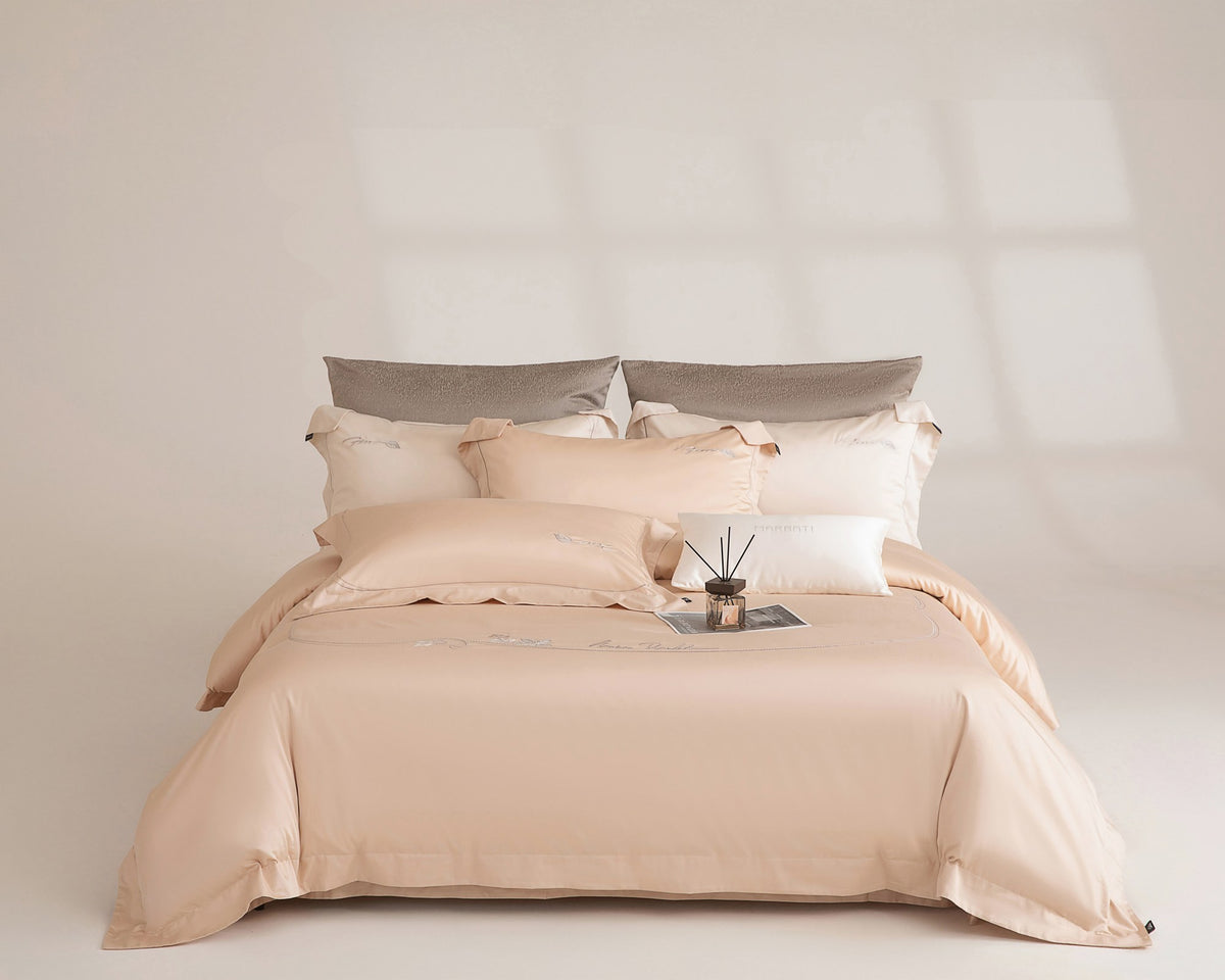 Beneath the Camellia Bedding — Silver Pink — view 16
