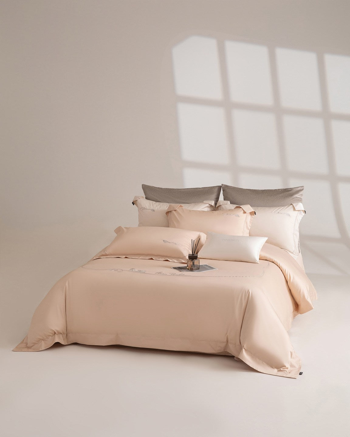 Beneath the Camellia Bedding — Silver Pink — view 23