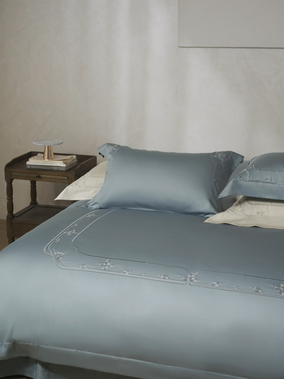 Oriental Elegance Bedding — Fresh Blue — view 12