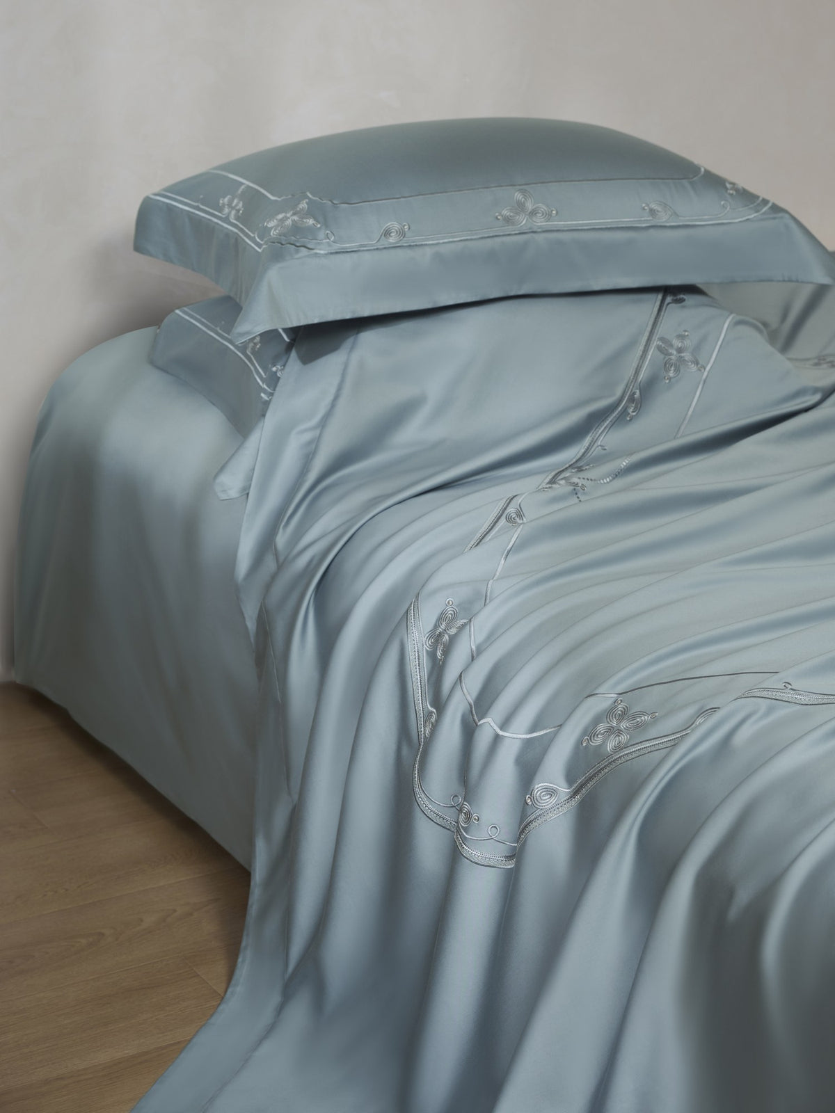 Oriental Elegance Bedding — Fresh Blue — view 15