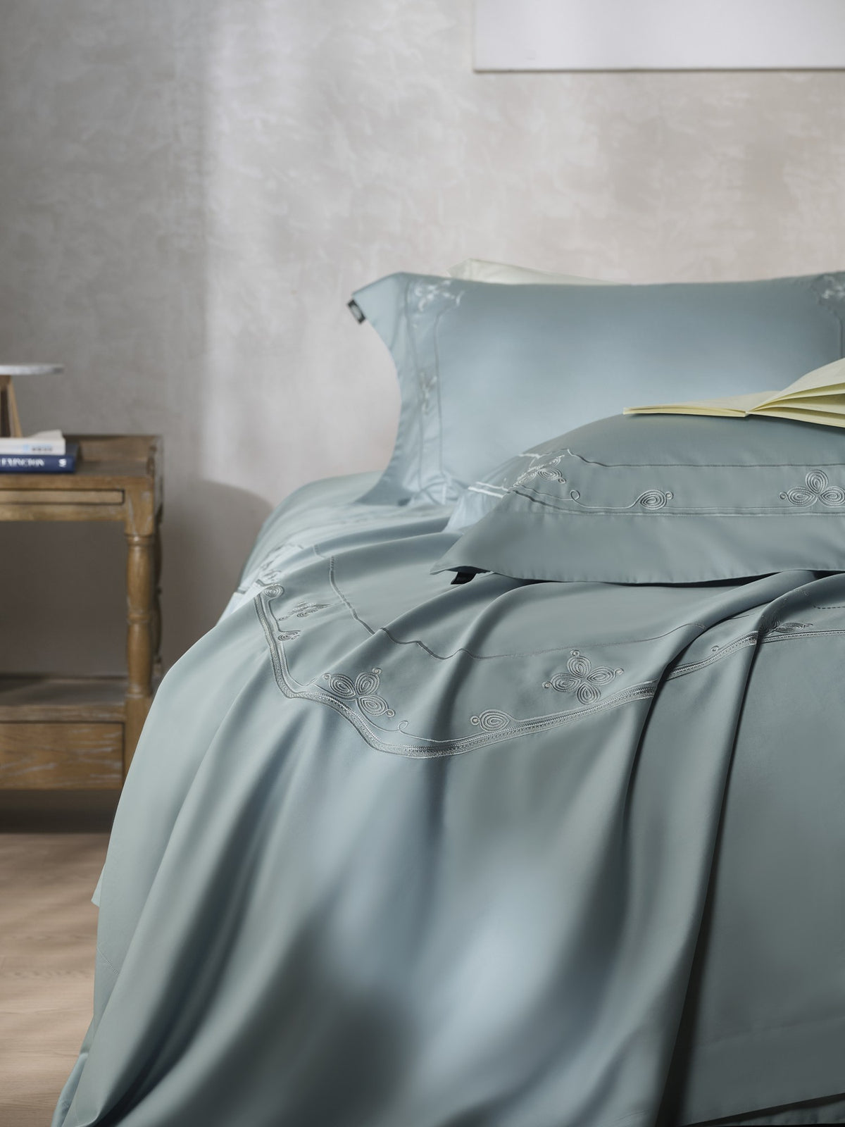 Oriental Elegance Bedding — Fresh Blue — view 16