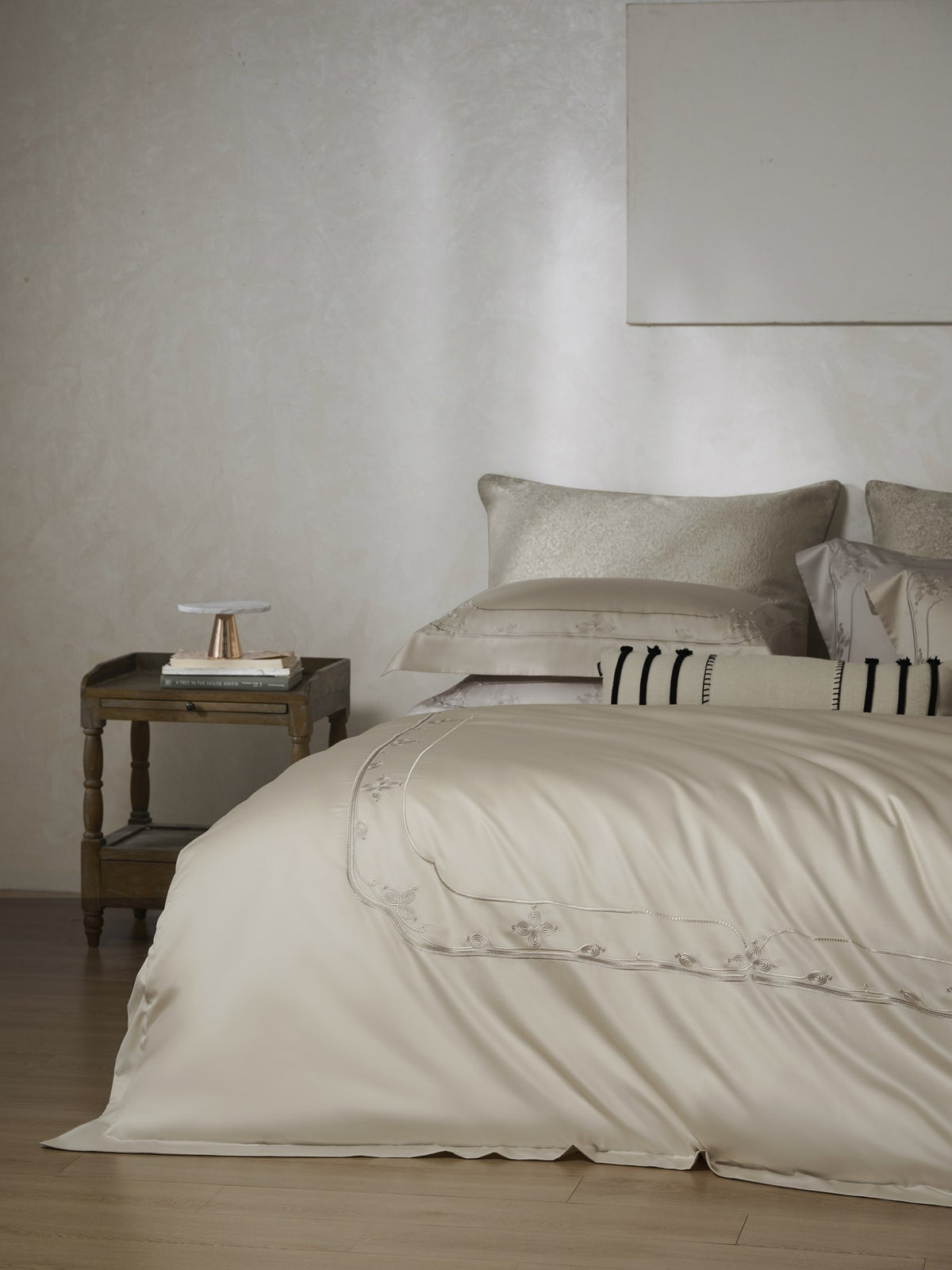 Oriental Elegance Bedding — Ivory — view 20