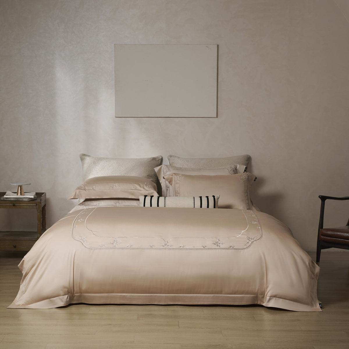 Oriental Elegance Bedding — Silver Pink — view 28