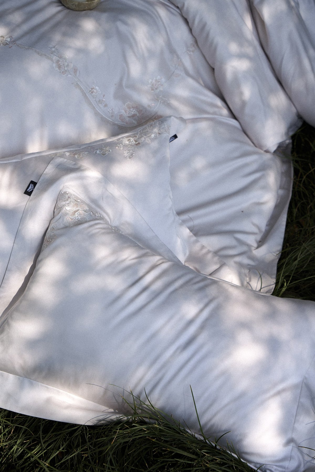Floral Flourish Bedding — Grey Lavender — view 6