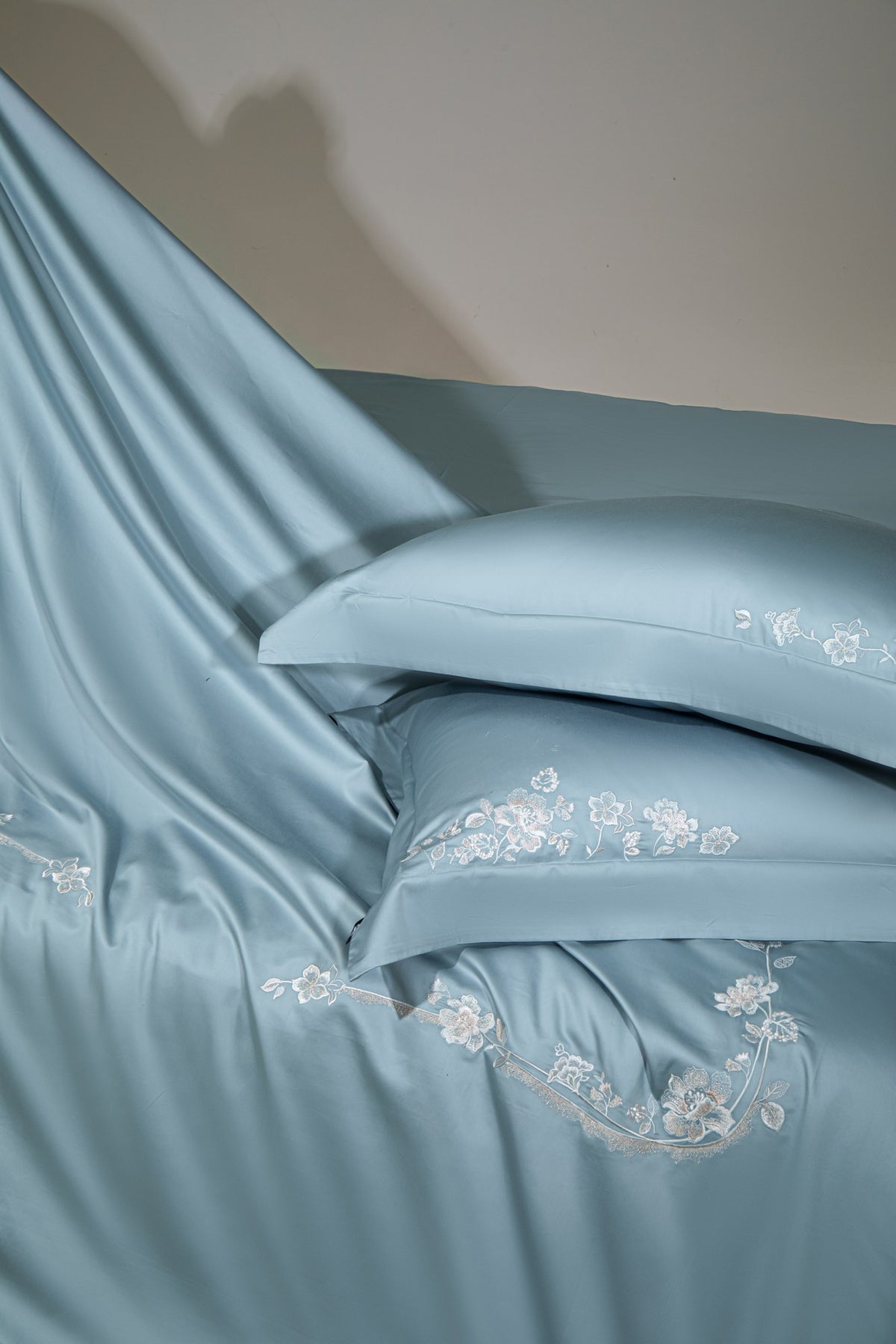 Floral Flourish Bedding — Fresh Blue — view 28