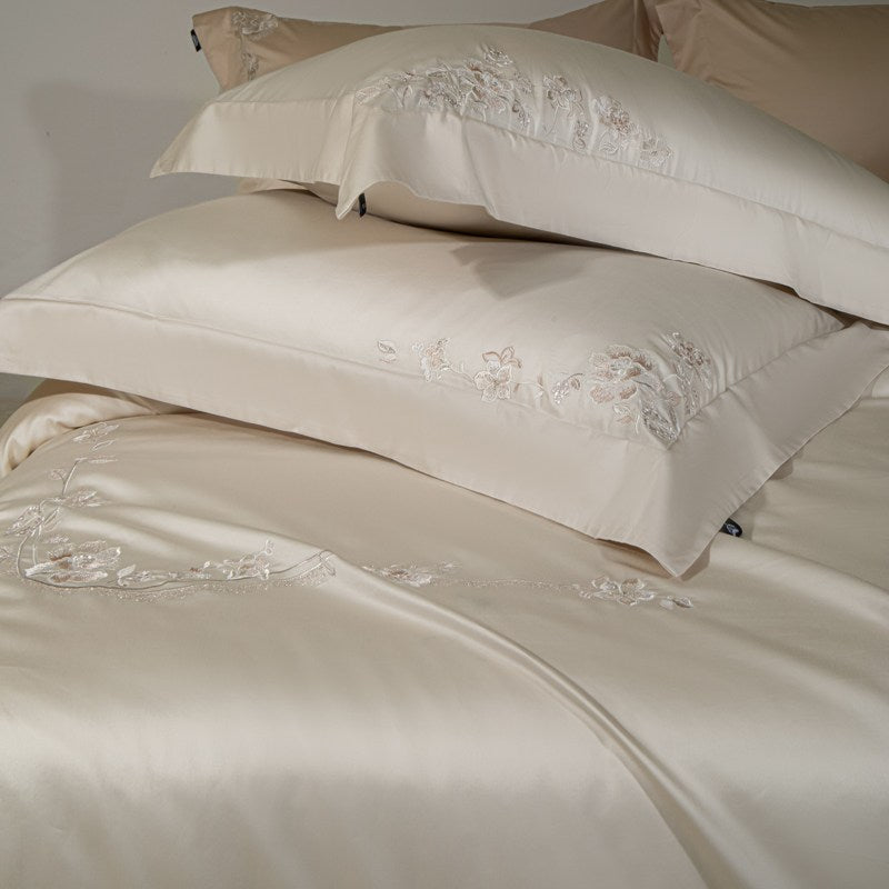 Floral Flourish Bedding — Ivory — view 34