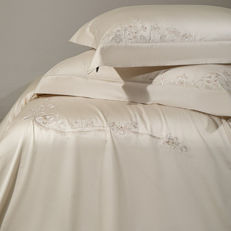 Floral Flourish Bedding — Ivory — view 36