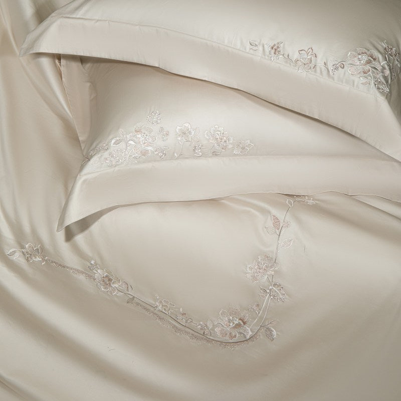 Floral Flourish Bedding — Ivory — view 38