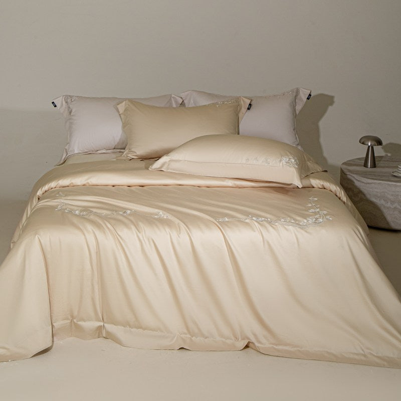 Floral Flourish Bedding — Silver Pink — view 39