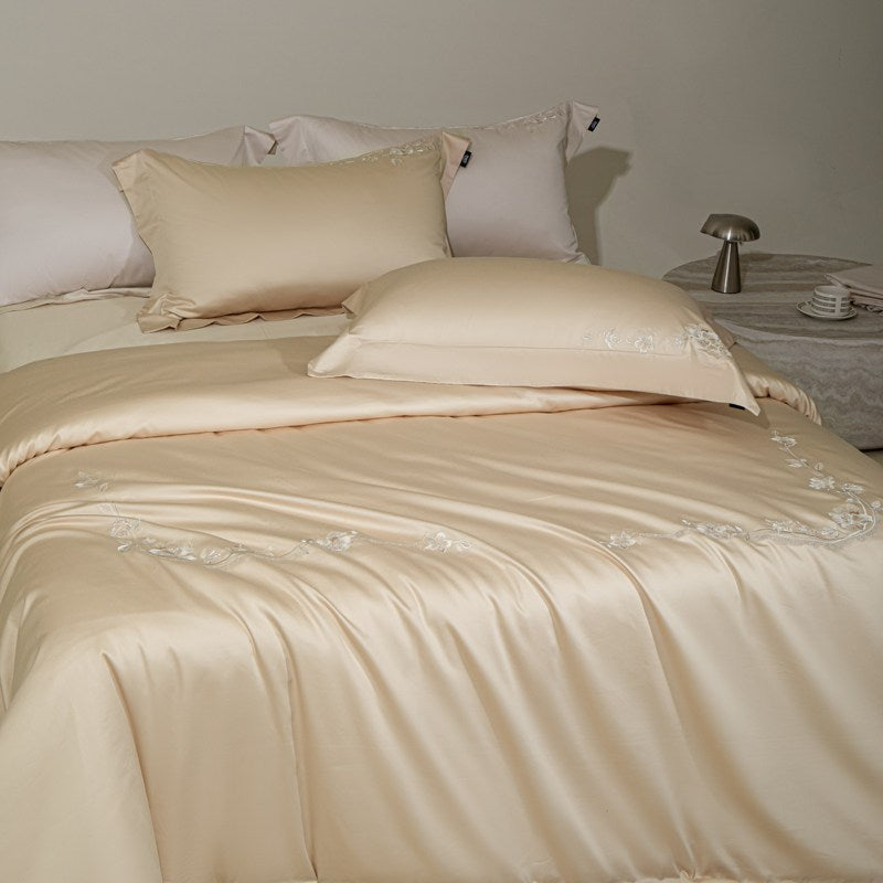 Floral Flourish Bedding — Silver Pink — view 40