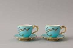 West Lake Blue Cup & Saucer Pair - 150 ml