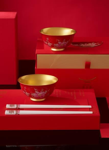 Golden Blessings Bowl Set - 6 Pieces
