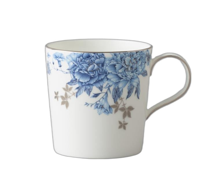 Platinum Blue & White Mug - 330 ml