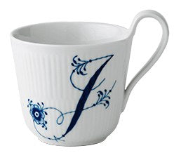Alphabet Porcelain Mug · J